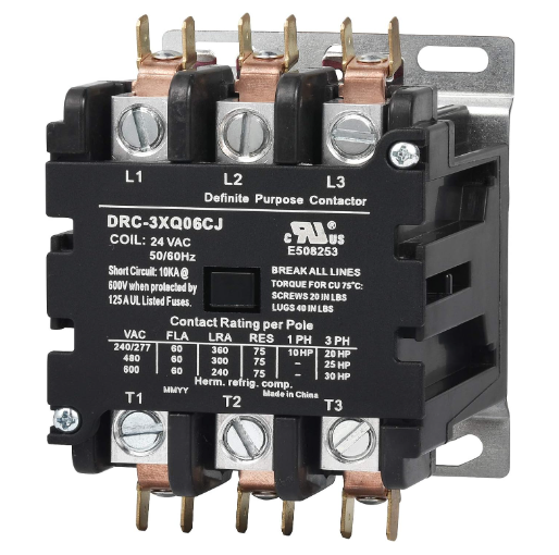 Sunlee Controles 3 polos 220 V 240 bobina 3 polos 60 amperios Contactor 42EF35AG